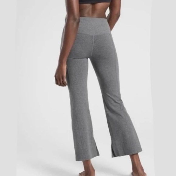 Athleta Barre Kick Flare Pants Heathered Gray Size XXS - Picture 1 of 10